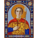 Святой Валерий Канва с рисунком для вышивки бисером Конек