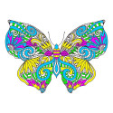 Узор бабочки Набор для вышивания Матренин Посад