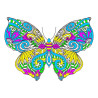  Узор бабочки Набор для вышивания Матренин Посад 1863+Н