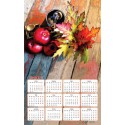 Осенний натюрморт Календарь 2017г Алмазная частичная вышивка (мозаика) Color Kit