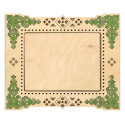  Расписная Рамка деревянная для вышивки О-080
