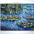 Водяные лилии. Клод Моне Раскраска картина по номерам акриловыми красками на холсте Hobbart
