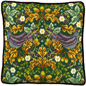  Autumn Starlings Tapestry Набор для вышивания подушки Bothy Threads TKTB3