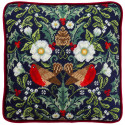 Winter Robins Tapestry Набор для вышивания подушки Bothy Threads