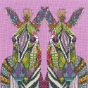  Jewelled Zebras Набор для вышивания Bothy Threads XSTU6