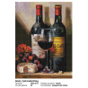  Вино, сыр и виноград Алмазная вышивка мозаика Белоснежка 3436-ST-S
