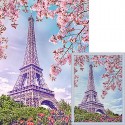 Весна в Париже Алмазная мозаика вышивка Гранни