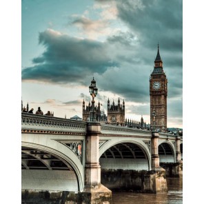 Небо над Лондоном Алмазная мозаика вышивка Гранни | Алмазная мозаика купить