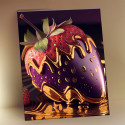  Клубника в шоколаде Раскраска картина по номерам на холсте с поталью Molly KH1180P