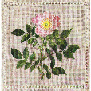  Роза Набор для вышивания Haandarbejdets Fremme 30-6724