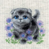  Вислоухий котенок Набор для вышивания Риолис 2120