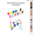 Дополнительные краски для раскраски 40х50 см AAAA-Q1078