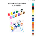Дополнительные краски для раскраски 40х40 см AAAA-Q1930