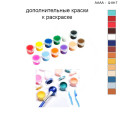 Дополнительные краски для раскраски 40х40 см AAAA-Q1917