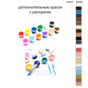Дополнительные краски для раскраски 40х40 см AAAA-Q0890