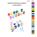 Дополнительные краски для раскраски 30х40 см AAAA-Q1587