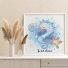2 Морской конек на дне океана Коллекция Cute girl Животные Море Для детей Детские Для девочек Для мальчиков Раскраска картина по