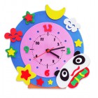 Панда часы Набор для творчества из фоамирана Color Kit
