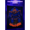 Пугало тыква на Хэллоуин Happy Halloween 80х100 Раскраска картина по номерам на холсте