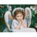 Дочка-ангелок Алмазная мозаика на твердой основе Iteso