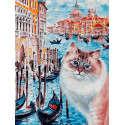 Мечты о Венеции Раскраска картина по номерам на холсте Белоснежка