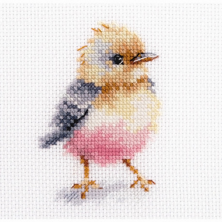  Птички-невелички Чик! Набор для вышивания Алиса 0-235
