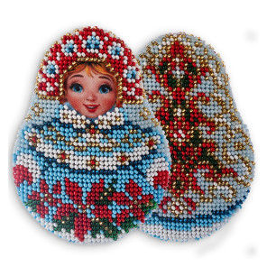  Снегурочка Набор для вышивки бисером Кроше В-546