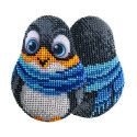  Пингвин Набор для вышивки бисером Кроше В-549