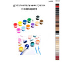 Дополнительные краски для раскраски 40х50 см AAAA-NK601