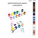 Дополнительные краски для раскраски 40х50 см AAAA-NK602