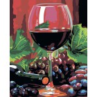 CG797 Бокал вина Раскраска картина по номерам акриловыми красками на холсте Color Kit