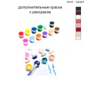 Дополнительные краски для раскраски 30х40 см AAAA-Q2423