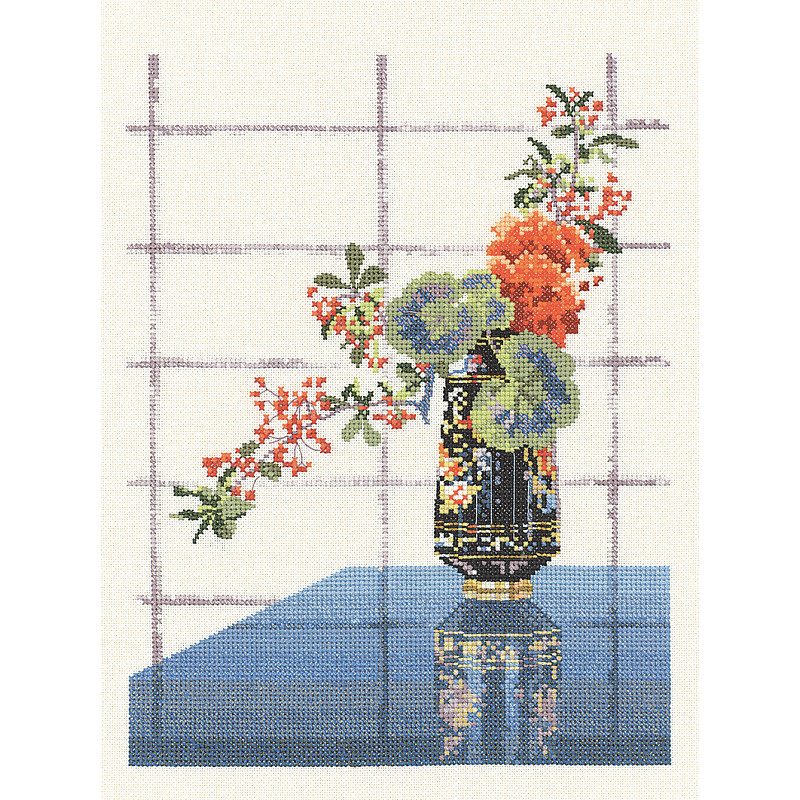 Схемы вышивки «цветы в вазе» автора «Алена010667»