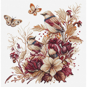  Птицы-Осень Набор для вышивания Luca-S B2419