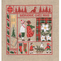  December (Декабрь) Набор для вышивания Le Bonheur des Dames 7712