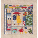  March (Март) Набор для вышивания Le Bonheur des Dames 7703