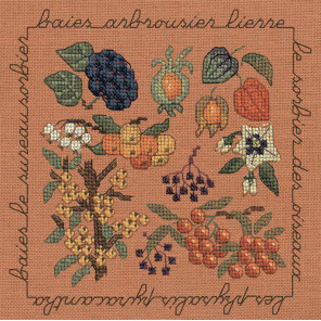  Autumn Flowers (Осенние цветы) Набор для вышивания Le Bonheur des Dames 2283