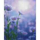 Цветы лета Алмазная мозаика на подрамнике Цветной