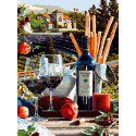  Калифорнийское вино Раскраска картина по номерам на холсте Белоснежка 544-AS