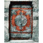 Потайная дверь Раскраска картина по номерам на холсте
