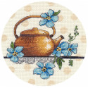  Чайная миниатюра-2 Набор для вышивания Овен 1587