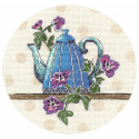  Чайная миниатюра-4 Набор для вышивания Овен 1589