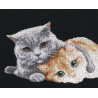  Друзья - котики Набор для вышивания Dutch Stitch Brothers DSB025A