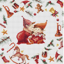 Рождественские гномы 3 Набор для вышивания Dutch Stitch Brothers