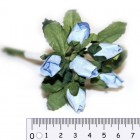 Голубые розы Декоративный букетик Рукоделие