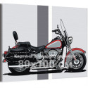 Стильный мотоцикл Байк Спорт Для мужчин 80х100 Раскраска картина по номерам на холсте
