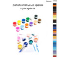 Дополнительные краски для раскраски 40х50 см AAAA-NK658