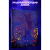  Девушка с цветами на берегу моря Люди Женщина Ромашки Лето Романтика Яркая 80х100 Раскраска картина по номерам на холсте с неон