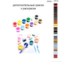 Дополнительные краски для раскраски 40х50 см AAAA-QR144
