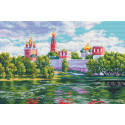 Новодевичий монастырь Набор для вышивания Многоцветница